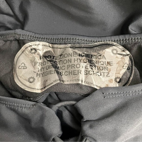 NWT SeaFancy One Piece Black Swimsuit With Side Cutouts Women’s Size Medium NEW - Picture 7 of 12